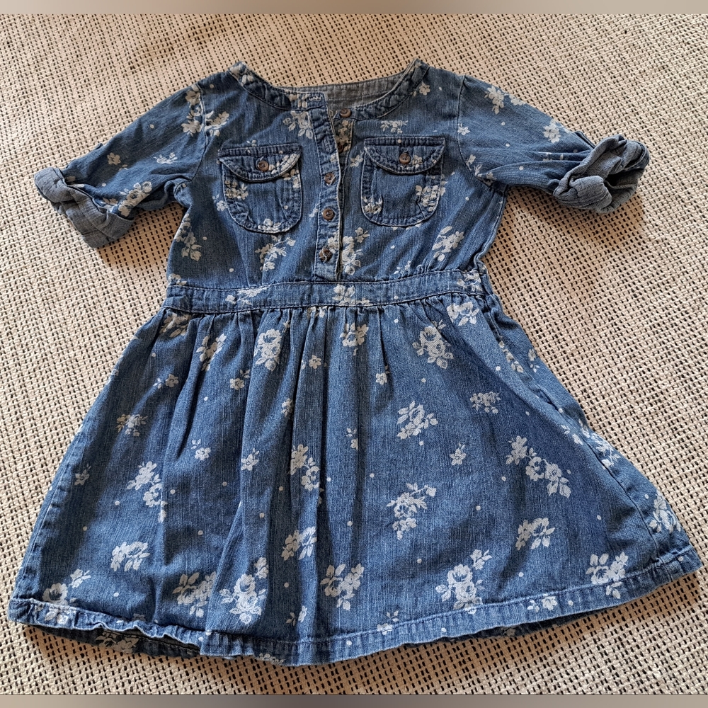 Girl's Genuine Kids Denim Dress Size 4